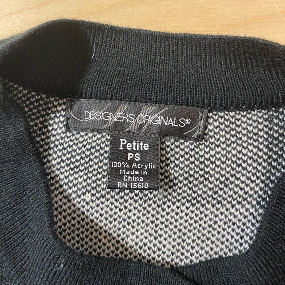 Designer’s Original Sweater Blazer Small/Petite (BT) - Picture 8 of 13